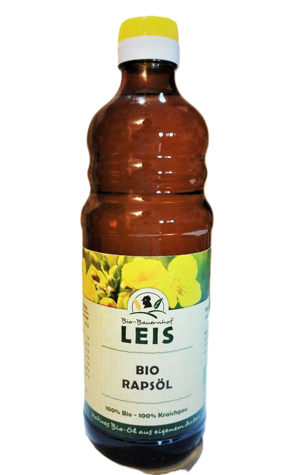 Produktfoto zu Rapsöl 0,5l regional