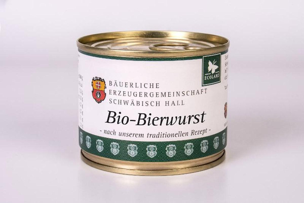 Produktfoto zu Echt Hällische Bierwurst 200g