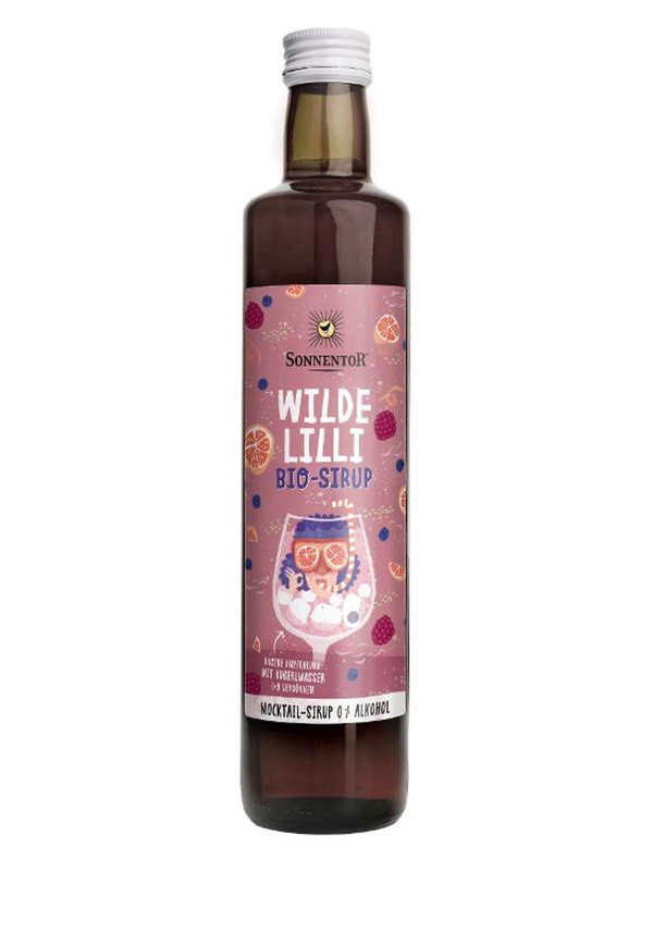 Produktfoto zu Wilde Lilli Sirup 0,5l