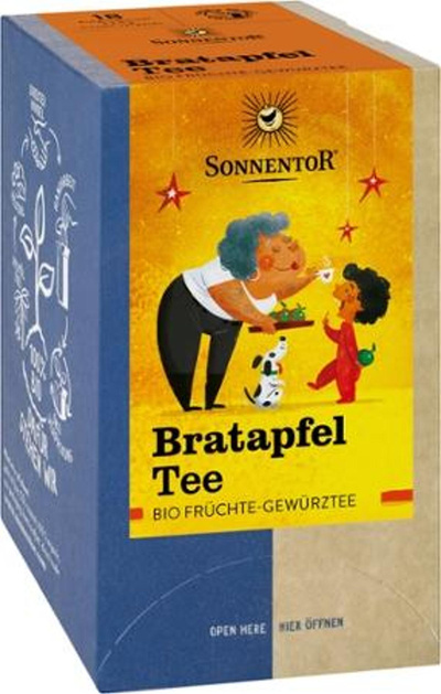 Produktfoto zu Bratapfel Tee 18 Btl.