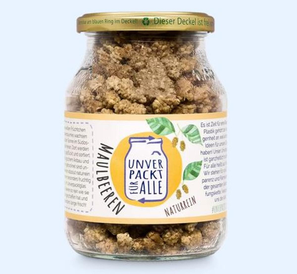 Produktfoto zu Maulbeeren weiß 220g