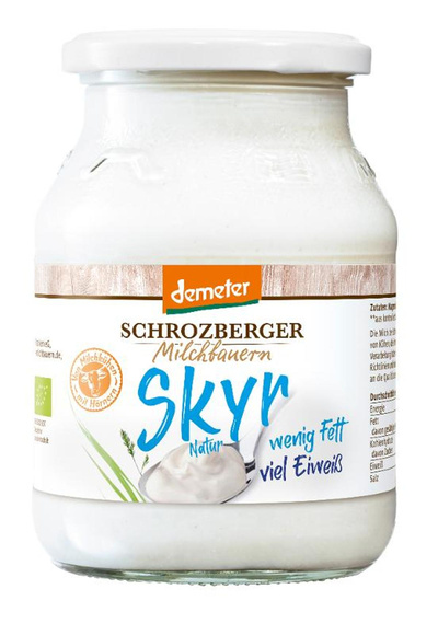 Produktfoto zu Demeter Skyr natur 0,2% Fett 500g