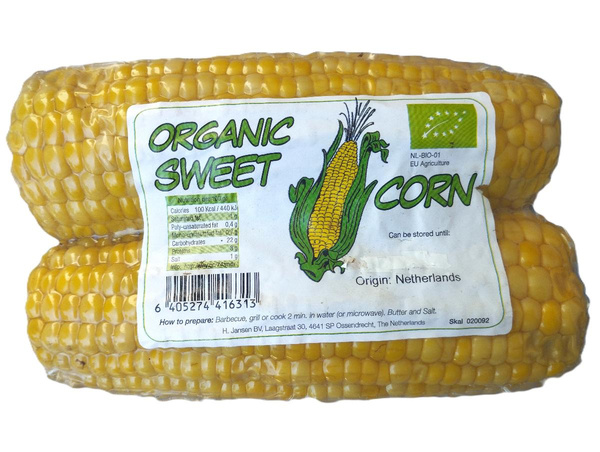 Produktfoto zu Zuckermais gegart