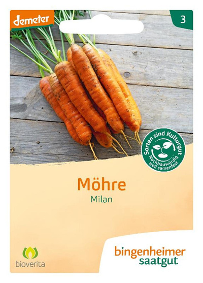 Produktfoto zu Möhren Nantaise Milan