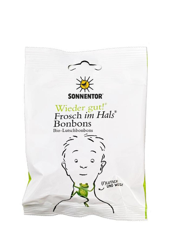 Produktfoto zu Frosch im Hals Bonbons 50g