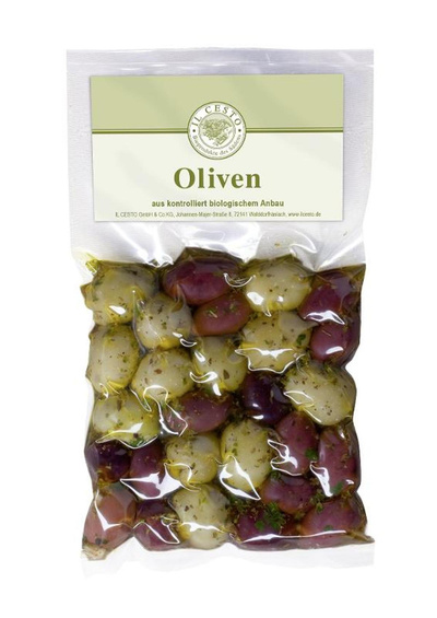 Produktfoto zu Oliven-Mix mariniert 190g