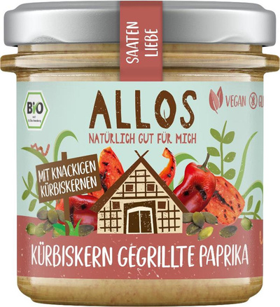 Produktfoto zu Saatenliebe Kürbiskerne gegrillte Paprika 135g
