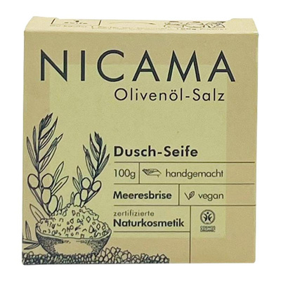 Produktfoto zu Dusch-Seife Olivenöl Salz 100g