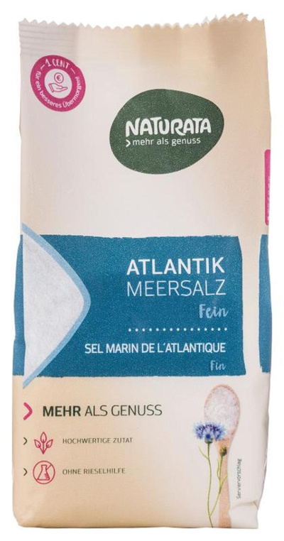 Produktfoto zu Meersalz Atlantik 500g