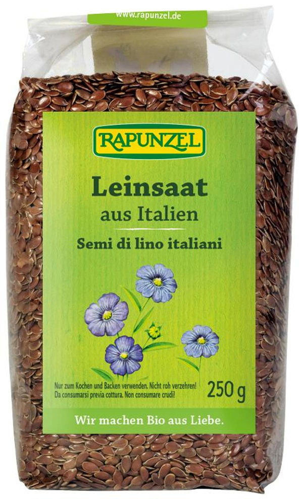 Produktfoto zu Leinsaat braun 250g
