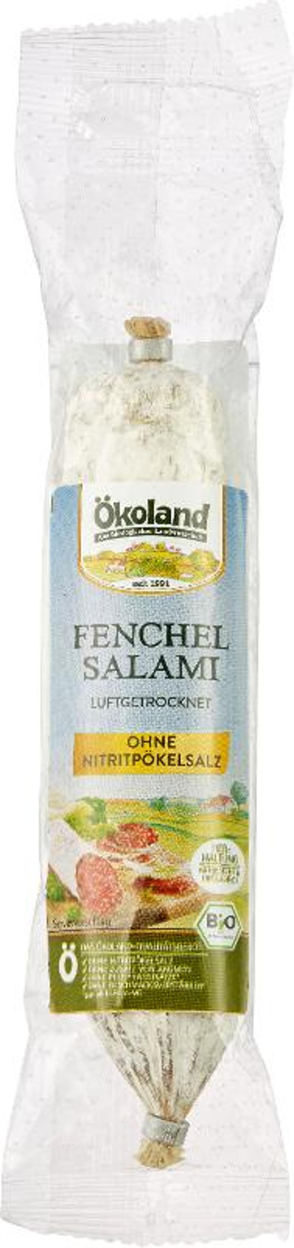 Produktfoto zu Fenchelsalami am Stück 150g