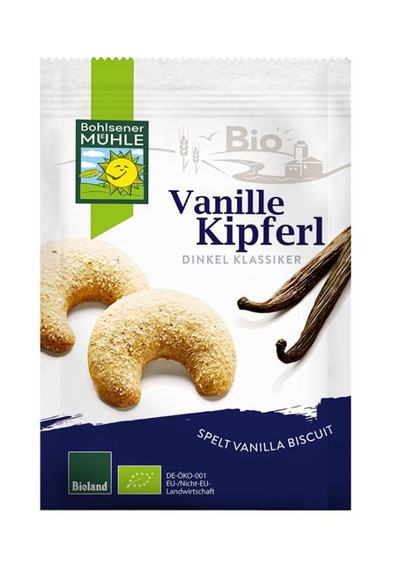 Produktfoto zu Dinkel-Vanillekipferl 125g