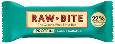 Produktfoto zu RAW Bite Protein Peanut Caramel